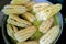 Boiled Peruvian Corn for Sail in San Pedro Market in Cuzco, Peru, South America