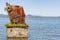 Boiler a remnant of White Star Cannery in Astoria, Oregon