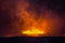 Boiling lava in Kilauea Volcano