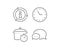 Boiling pan line icon. Cooking timer sign. Food preparation. Vector