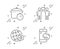 Boiling pan, World medicine and Friends couple icons set. Incoming call sign. Vector