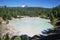 Boiling spring lake in Lassen Volcanic National Park