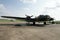 Boing B17G American bomber British airfield