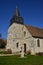 Bois Jerome Saint Ouen, France - february 29 2016 : picturesque Saint Sulpice church