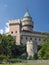 Bojnice castle and romantic towers