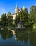 Bojnice Castle (Slovakia). Summer view with pond. Built in the 12th century, rebuilt in 1889-1910.