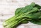 Bok choy on wooden floor, Bok choy or Chinese-cabbage on wooden board and wooden floor.Bok choy is the best leafy green vegetable