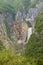 Boka waterfall, near the Soca River. Slovenia, Europe