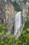 Boka waterfall, near the Soca River. Slovenia, Europe