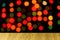 Bokeh background. Bright Christmas New year lights, for design, layout and creativity. Fun celebrating important events, give