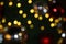 Bokeh background colorful of merry christmas, Happy new year bokeh lighting shine on night background, Bokeh glitter light