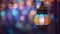 Bokeh Bliss: Moroccan Lantern Adds Vibrancy to the Scene