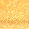 Bokeh. Christmas gold blinking background