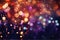 Bokeh fireworks lighting up the night sky, AI Generative