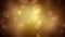 Bokeh gold Particle background, floating gold particles background, Bokeh blur gold Particle background