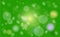 Bokeh green abstract background