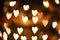 Bokeh hearts