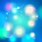 Bokeh lights backdrop, background template, raster version