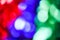 Bokeh lights Colorful bokeh background with green blue red and bokeh abstract from lights on christmas tree