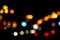 Bokeh with multi colors. Festive lights bokeh background. Defocused bokeh lights. Blurred bokeh. Bokeh light vintage background. A