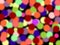 Bokeh, multicolored circles, abstract background