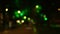 Bokeh night city street. Out of focus.