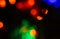 Bokeh photo of New Year\\\'s lights