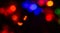 Bokeh photo of New Year\\\'s lights