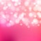 Bokeh silver and white Sparkling Lights Festive pink background