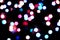 Bokeh texture garland