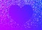 Bokeh Texture. Violet Blur Sparkles. Disco Abstract Template. Br