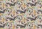 Bold abstracted leopard skin seamless pattern design. Jaguar, leopard, cheetah, panther animal print. Seamless camouflage