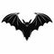 Bold Bat Silhouette: Frightful Folklore In Captivating Iconography