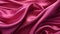 Bold And Beautiful: A Close-up Of Pink Silk Fabric In Cinema4d