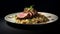 Bold And Beautiful: A Stunning Plate Of Steak And Rice