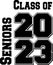 Bold Class of 2023 Stacked Logo