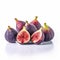 Bold And Colorful Fig Product Photography On White Background