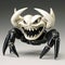 Bold And Dramatic Spider Creature Inspired By Scott Rohlfs And Edo-period Japan