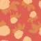 Bold and dynamic stylized roses seamless pattern design in eye-catching colors.