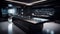 Bold Futuristic Kitchen with LED Lighting and Visionary Design