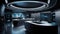 Bold Futuristic Kitchen with LED Lighting and Visionary Design