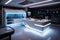 Bold Futuristic Kitchen with LED Lighting and Visionary Design