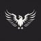 Bold And Graceful Eagle Tattoo Icon For Clean And Simple Designs