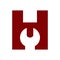 Bold initial H tool logo