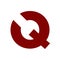 Bold initial Q tool logo