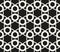 Bold minimalistic seamless pattern. Repeating geometric shapes.