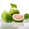 Bold And Organic: Captivating Guava Product Photography On White Background
