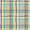 Bold plaid pattern with thin brushstrokes