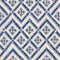 Boldly Textured Blue And White Floral Pattern Tiles