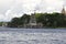 Boldt Castle from Heart Island of Thousand Islands Archipelago